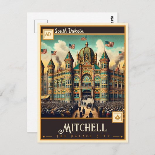 Mitchell, South Dakota |  Briefkaart (Voorkant / Achterkant)