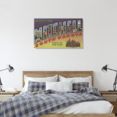 Mitchell, South Dakota - Large Letter Scenes Canvas Afdruk (Insitu (Slaapkamer))