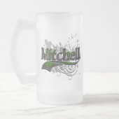 Mitchell Tartan Grunge Matglas Bierpul (Links)