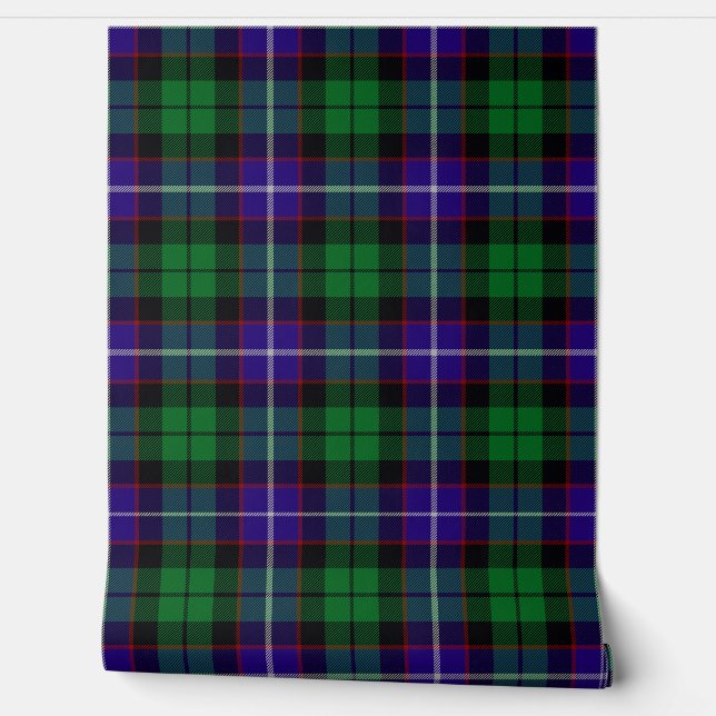 Mitchell Tartan Plaid Schotse clan Behang (Afrollen)