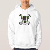 Mitchell Tartan Skull Hoodie (Voorkant)