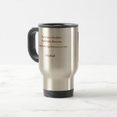 Mitchell Travel Mug - Sunshine goldens Reisbeker (Voorkant links)