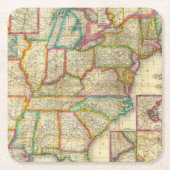 Mitchell's Travellers Guide Kartonnen Onderzetters (Voorkant)