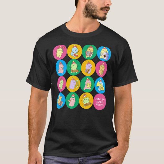 Mitchiri Neko March Circle2 T-shirt (Voorkant)