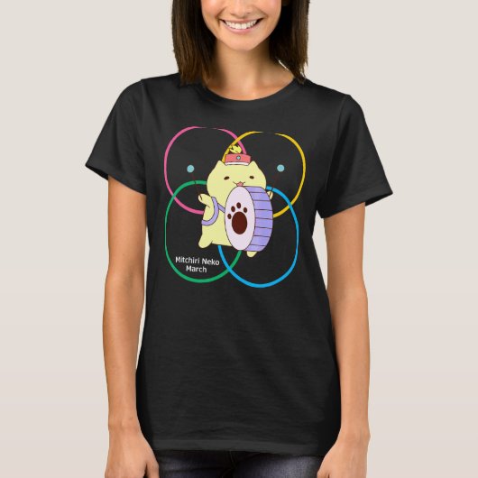 Mitchiri Neko March Circle4 T-shirt (Voorkant)