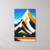 Miter Peak - Canvas Print (Voorkant)