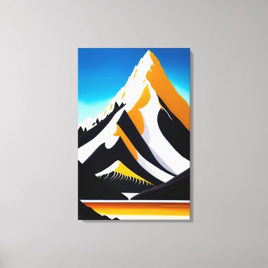 Miter Peak - Canvas Print (Voorkant)