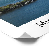 Miter Peak, Milford Sound, Nieuw-Zeeland Poster (Hoek)