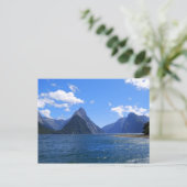 Miter Peak, Milford Sound, NZ Briefkaart (Staand voorkant)