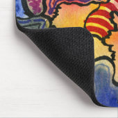 "Mites and Tites" Abstract Design Mousepad Muismat (Hoek)