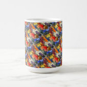 "Mites and Tites Tiled" Abstract Design Mok (Center)