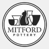 Mitford Pottery sticker (Voorkant)