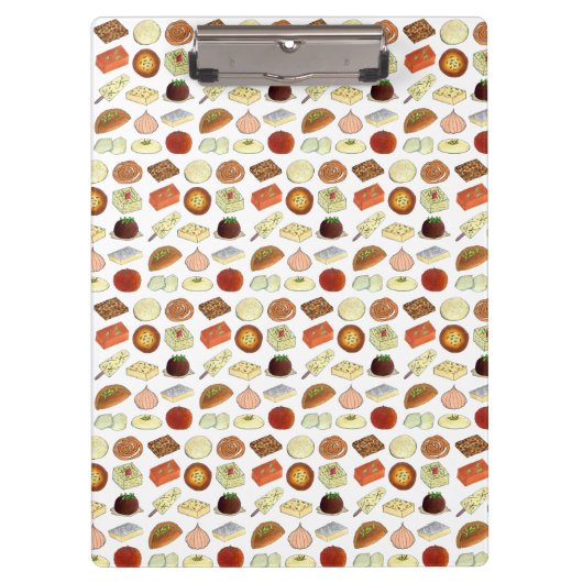 MITHAI Classic Indian Bengal Pakistani Sweets Food Klembord (Voorkant)