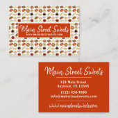 Mithai Indian Sweet Shop Confecery Pastry Chef Visitekaartje (Voorkant / Achterkant)