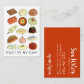 Mithai Indian Sweet Shop Confecery Pastry Chef Visitekaartje (Voorkant / Achterkant)