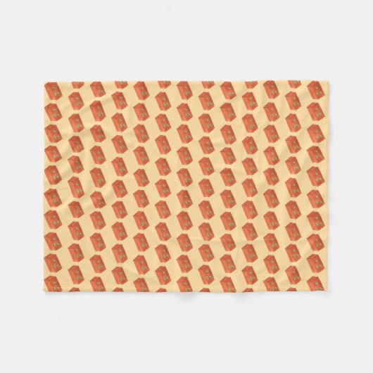 Mithai Indian Sweets Confecery Mysore Pak Fleece Deken (Voorkant (Horizontaal))