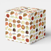 Mithai Indian Sweets Confectionery Desserts India Bedankdoosjes (Achterkant)