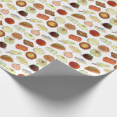 Mithai Indian Sweets Confectionery Desserts India Cadeaupapier (Hoek)