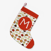 Mithai Indian Sweets Confectionery Desserts India Kleine Kerstsok (Voorkant (Hangend))