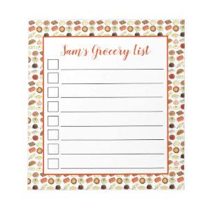 Mithai Indian Sweets Food Cooking Grocery List Notitieblok