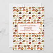 Mithai Indian Sweets Laddu Ladoo Kaart (Achterkant)