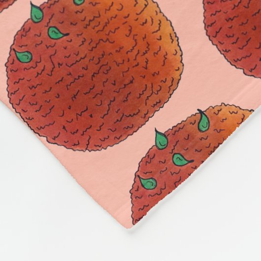 Mithai Indian Sweets Laddu Ladoo Pastry Chef Food Fleece Deken (Hoek)