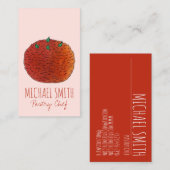 Mithai Indian Sweets Laddu Ladoo Pastry Chef Food Visitekaartje (Voorkant / Achterkant)