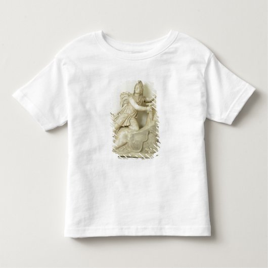 Mithras offert de Bull op, marmer relief, Roman Kinder Shirts (Voorkant)