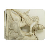 Mithras offert de Bull op, marmer relief, Roman Magneet (Horizontaal)