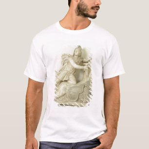 Mithras offert de Bull op, marmer relief, Roman T-shirt