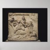 Mithras offert de stier op, 2e tot 3e eeuw poster (Voorkant)