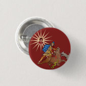 Mithras Ronde Button 3,2 Cm (Voorkant /achterkant)
