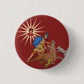 Mithras Ronde Button 3,2 Cm (Voorkant)