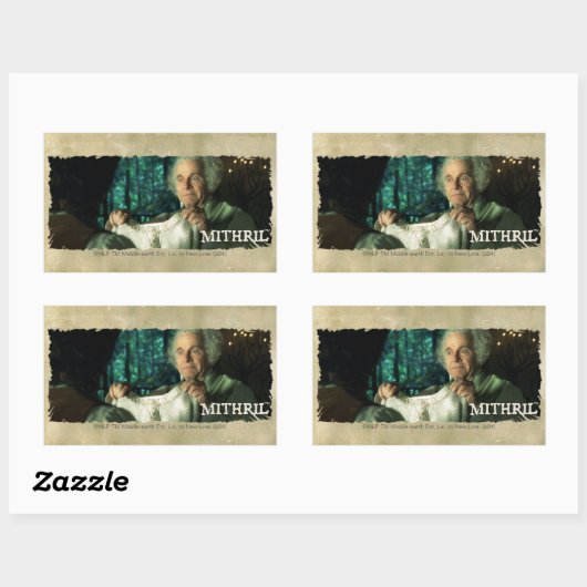 MITHRIL™ RECHTHOEKIGE STICKER (Vel)