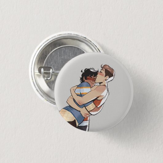 mitjo-toets ronde button 3,2 cm (Voorkant /achterkant)