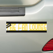 MITMTFL Bumpersticker - zwart (Op auto)