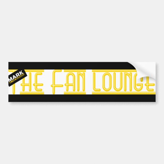 MITMTFL Bumpersticker - zwart (Voorkant)