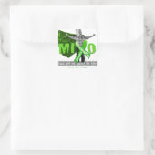 Mito Awareness sta achter me Vierkante Sticker (Tas)