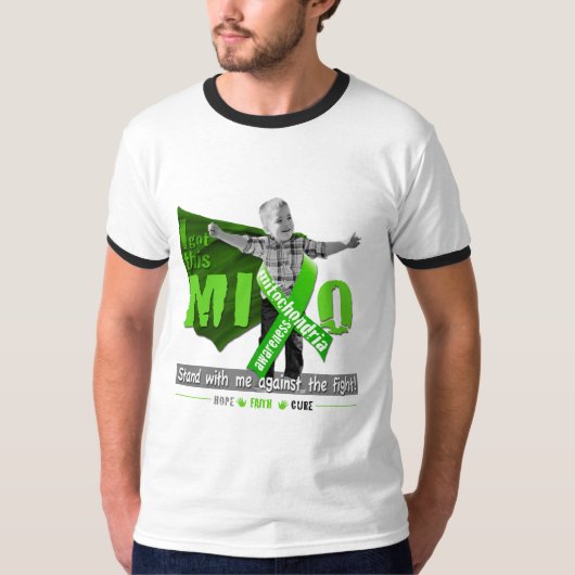 Mito Awareness stand bij me T-shirt (Voorkant)