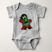Mito Warrior vecht kampioen baby Romper (Voorkant)