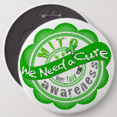 Mito We hebben een kuur nodig Ronde Button 6,0 Cm (Voorkant /achterkant)