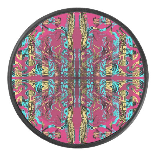 Mitochondri-Pop II Hockey Puck (Voorkant)