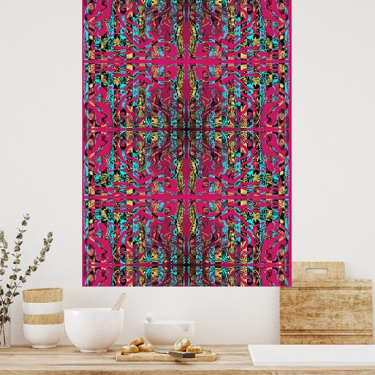 Mitochondri-Pop Poster (Keuken)