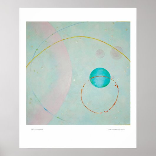 Mitochondria Afdruk Poster (Voorkant)