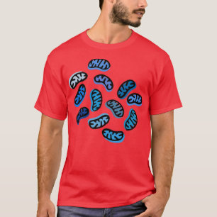 Mitochondria in Blue T-shirt