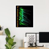 Mitochondria is aan het schreeuwen poster (Thuiskantoor)