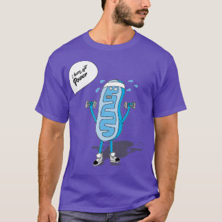 Mitochondria is de krachtcentrale van cel 1 t-shirt