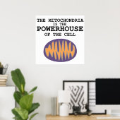 Mitochondria is het Powerhouse-Poster Poster (Thuiskantoor)