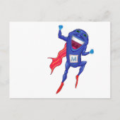 Mitochondria Man Briefkaart (Voorkant)