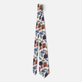  Mitochondria over White Stropdas (Achterkant)